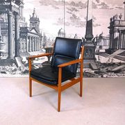 Danish model 341 desk chair in teak by Arne Vodder for Sibast, 1960s
