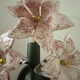 Murano floral wall lights from the 1970s