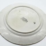 Lot of 2 plates digoin vintage fruit