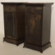 Pair of metal furniture in Louis-Philippe style