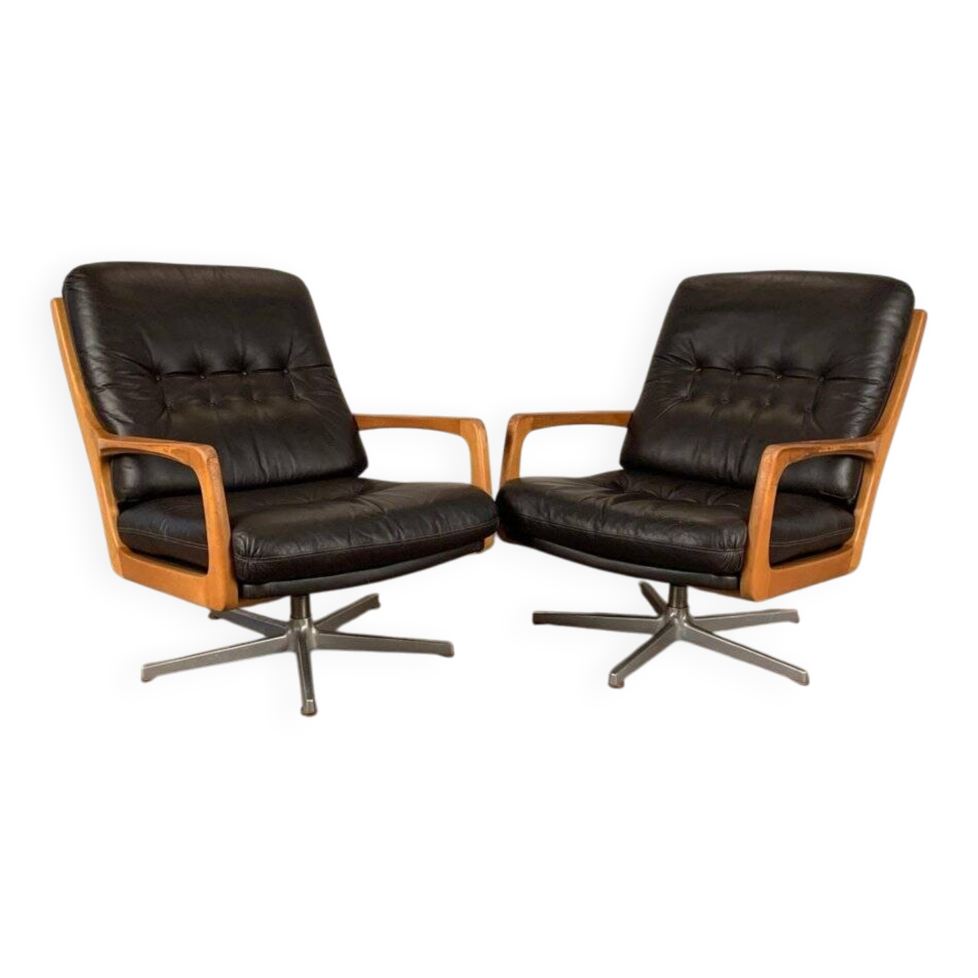 Set of armchairs by Eugen Schmidt for Soloform, 1960s