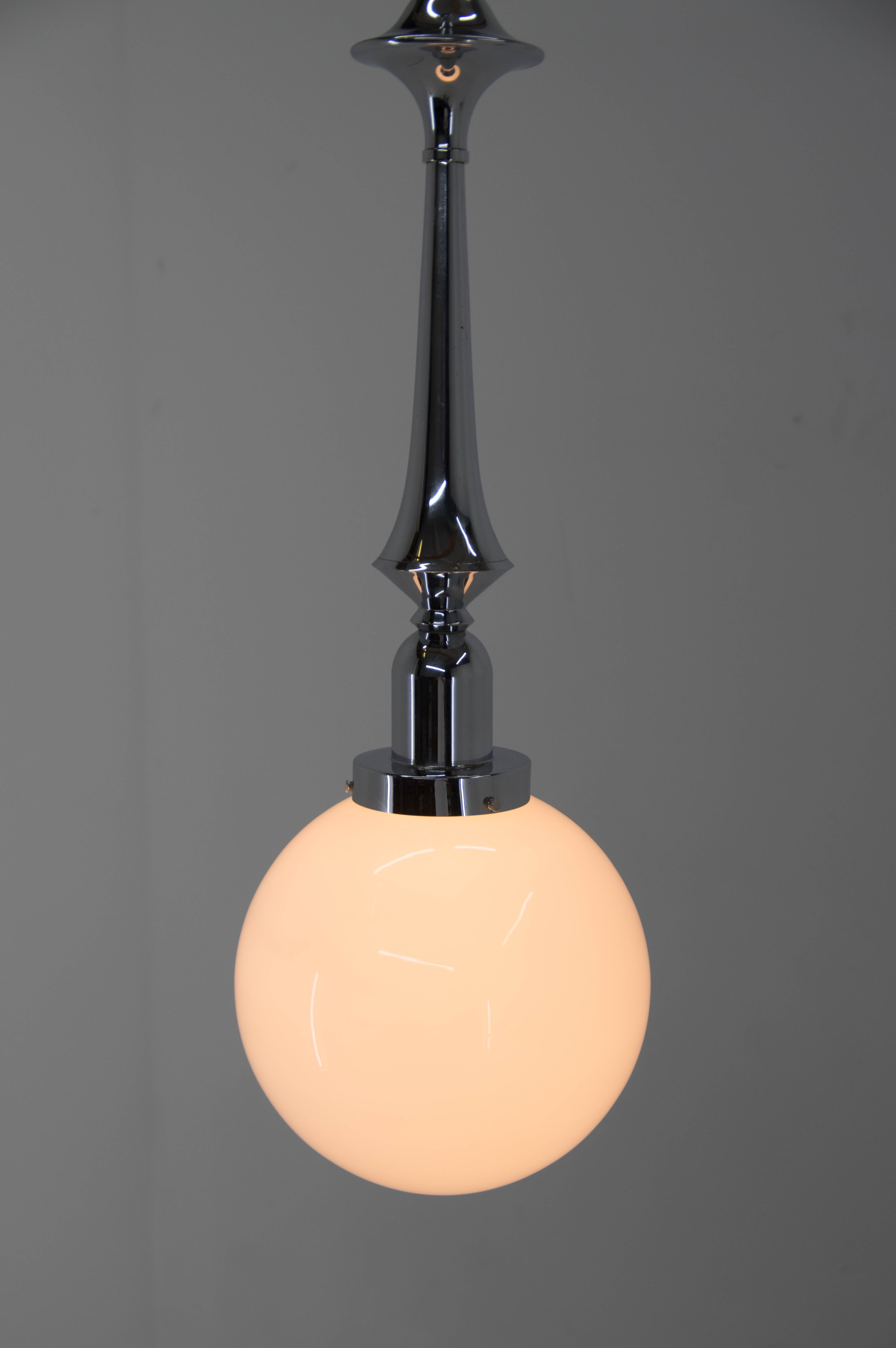 Art deco pendant, 1930, restored
