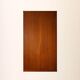 Table de chevet scandinave vintage en teck avec trois tiroirs