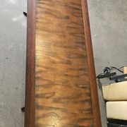Table basse en bois avec cuivre des années 1960, Danemark