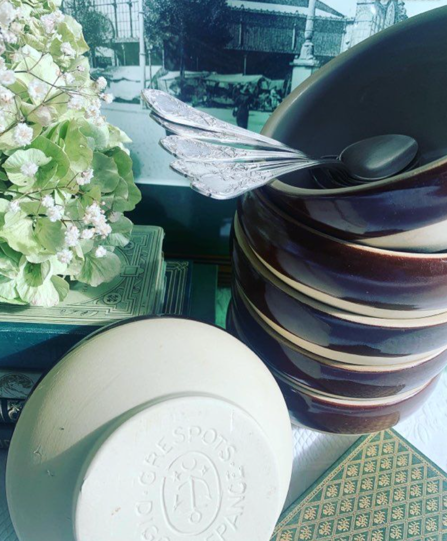 Set of 6 digoin bowls