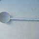 Vintage white enamelled ladle