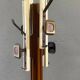 Porte-manteau en bois et acier inoxydable des années 1960 par Carlo De Carli pour FIARM.