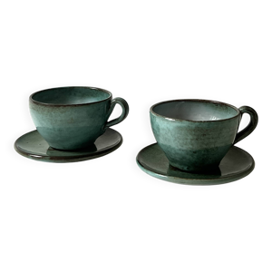 Tasses a café en céramique - borne