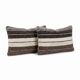 Set of 2 vintage kilim cushion covers 41x61 cm