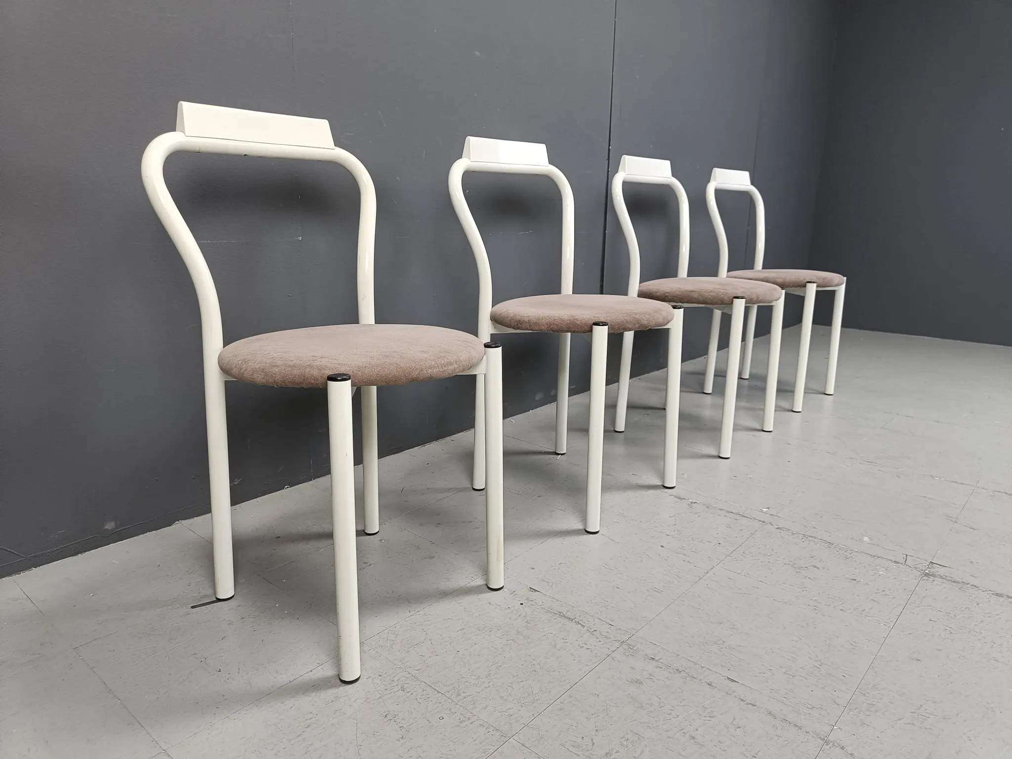 Vintage dining chairs by Calligaris, 1980s