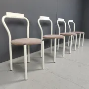 Vintage dining chairs by Calligaris, 1980s