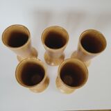 Set of 5 mazagrans