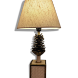 Lamp circa 1970 pinecone