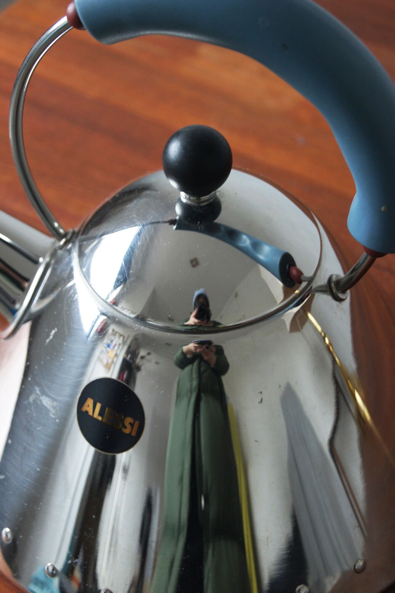 Italian kettle by Michael Graves for Alessi, 1980s