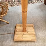 Rattan floor lamp 60s