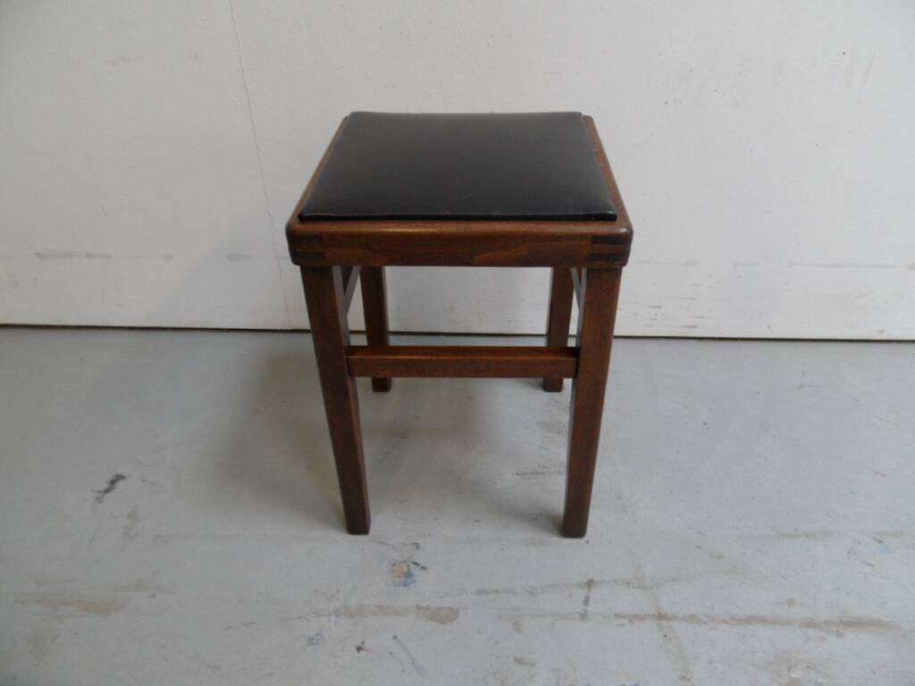 Vintage wooden stool  1930's