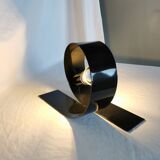 Steel looping lamp, Massive, Belgium, 1990.