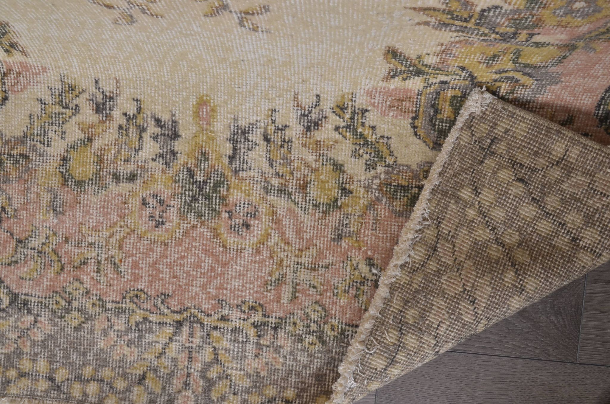 Oushak Small Floral Rug sku1371