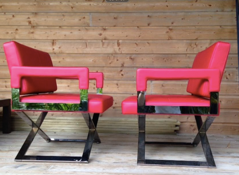 Pair of armchairs Poltrona Frau