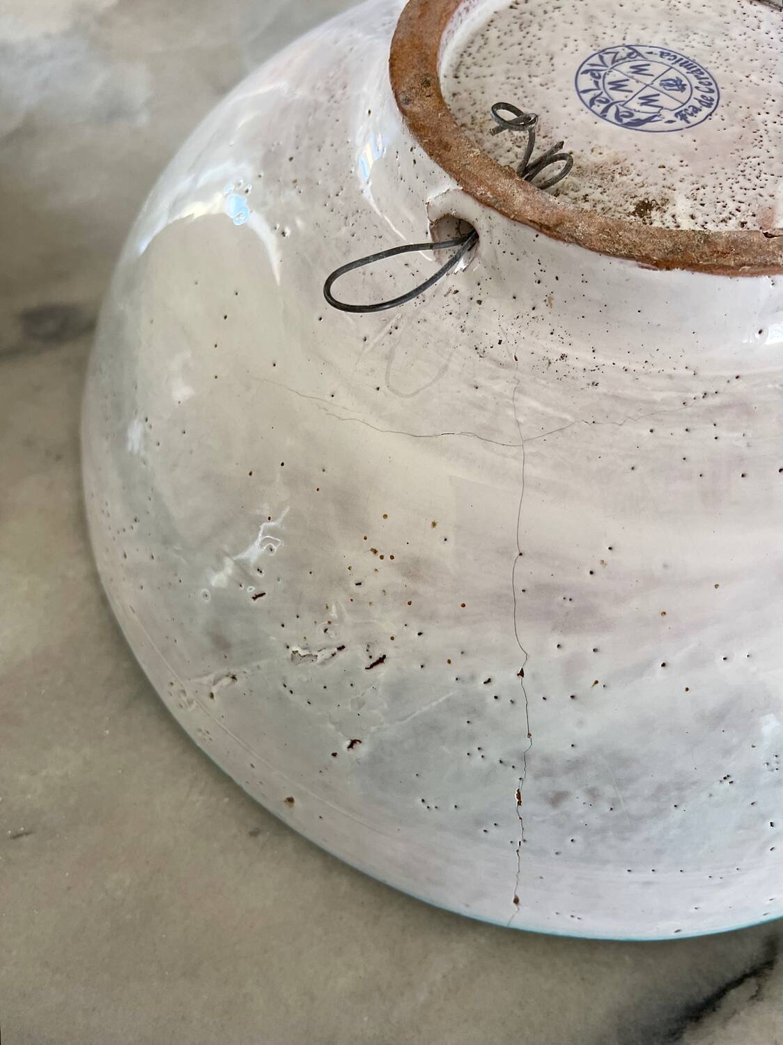 Lebrillo salad bowl from Fajalauza.