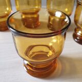 Set of 5 vintage glasses