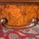 George II Burl Walnut and Marquetry Hightboard, 1890s