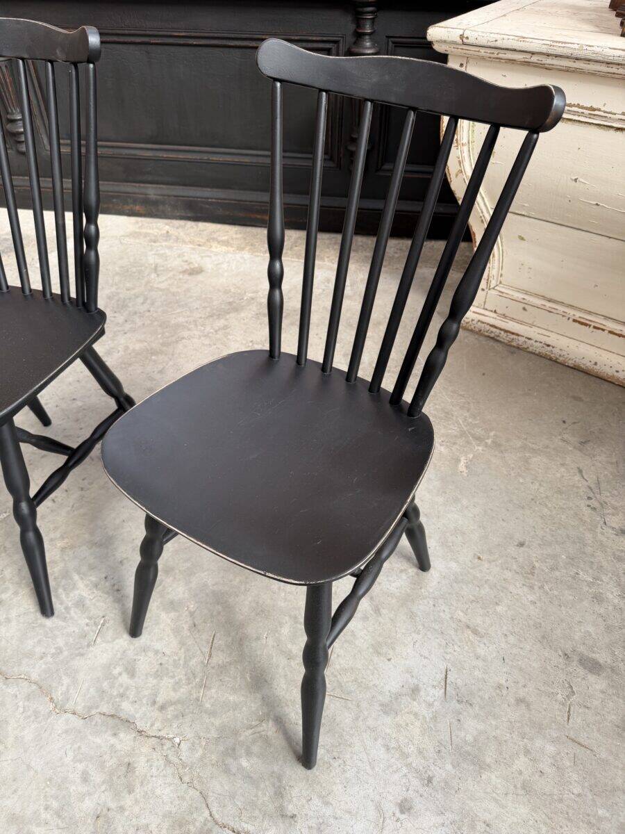 Set of 4 BAUMANN bistro chairs
