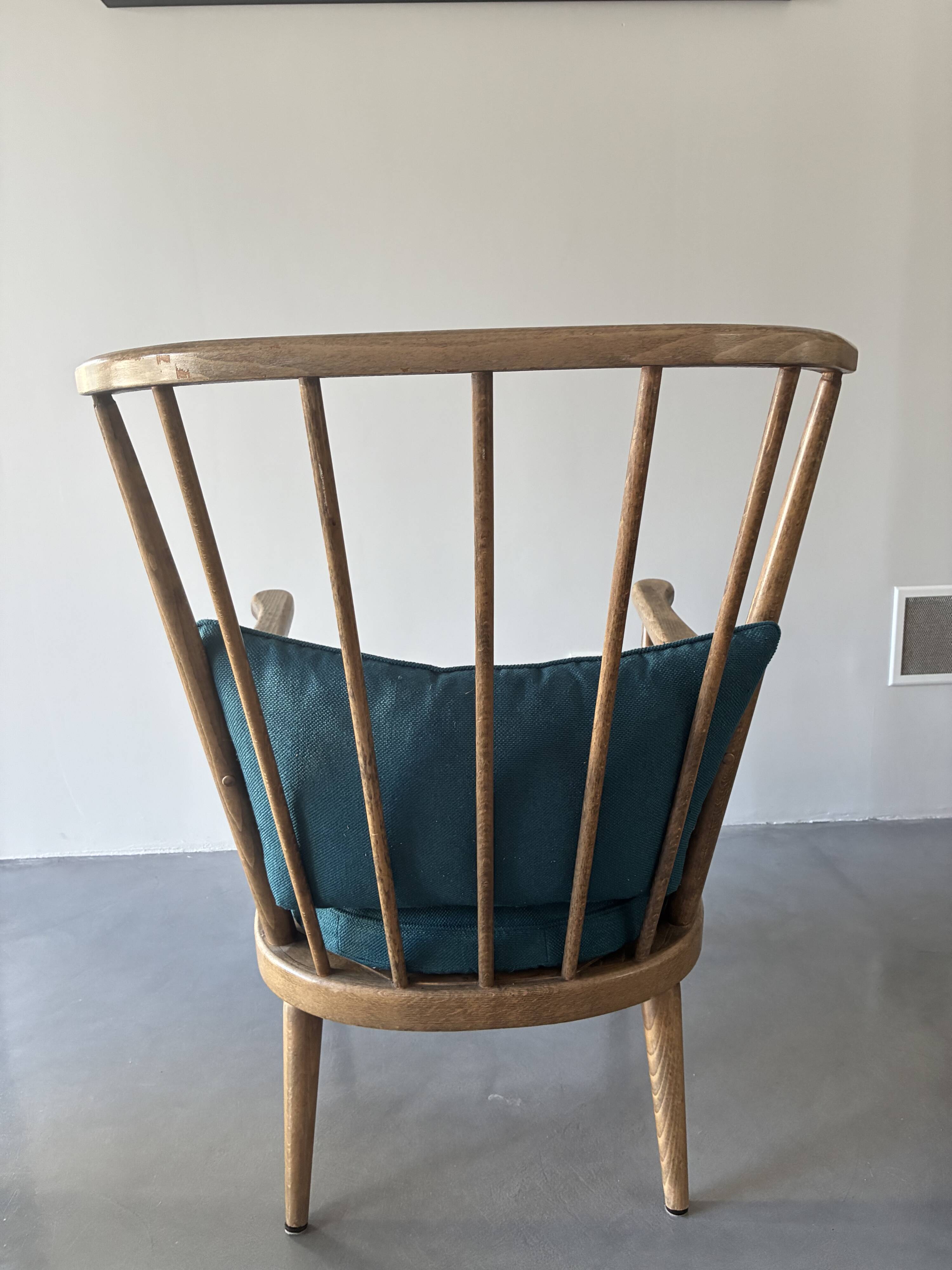 Paire fauteuils Baumann, années 50-60