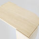 Vintage Italian travertine coffee table, 1970s.