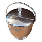 Vintage stainless steel ice bucket from the 70s