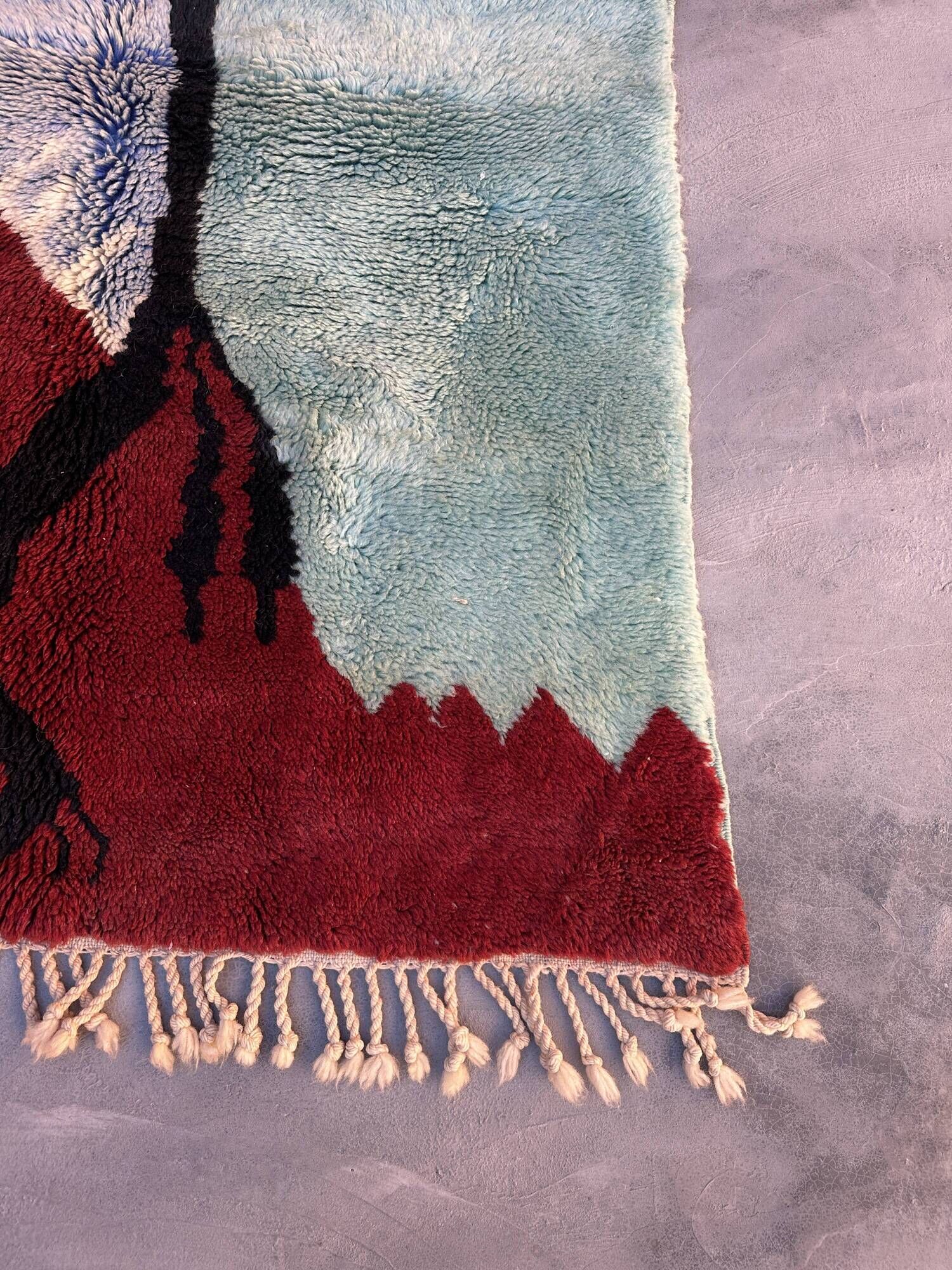 Tapis Marocain  Beni M'Rirt  coloré - 177 x 120 cm