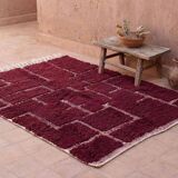 Handmade traditional pure natural wool rug size 200/300 cm