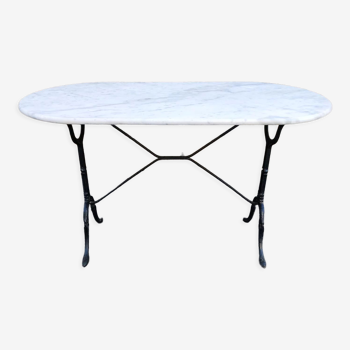 Table bistrot en marbre