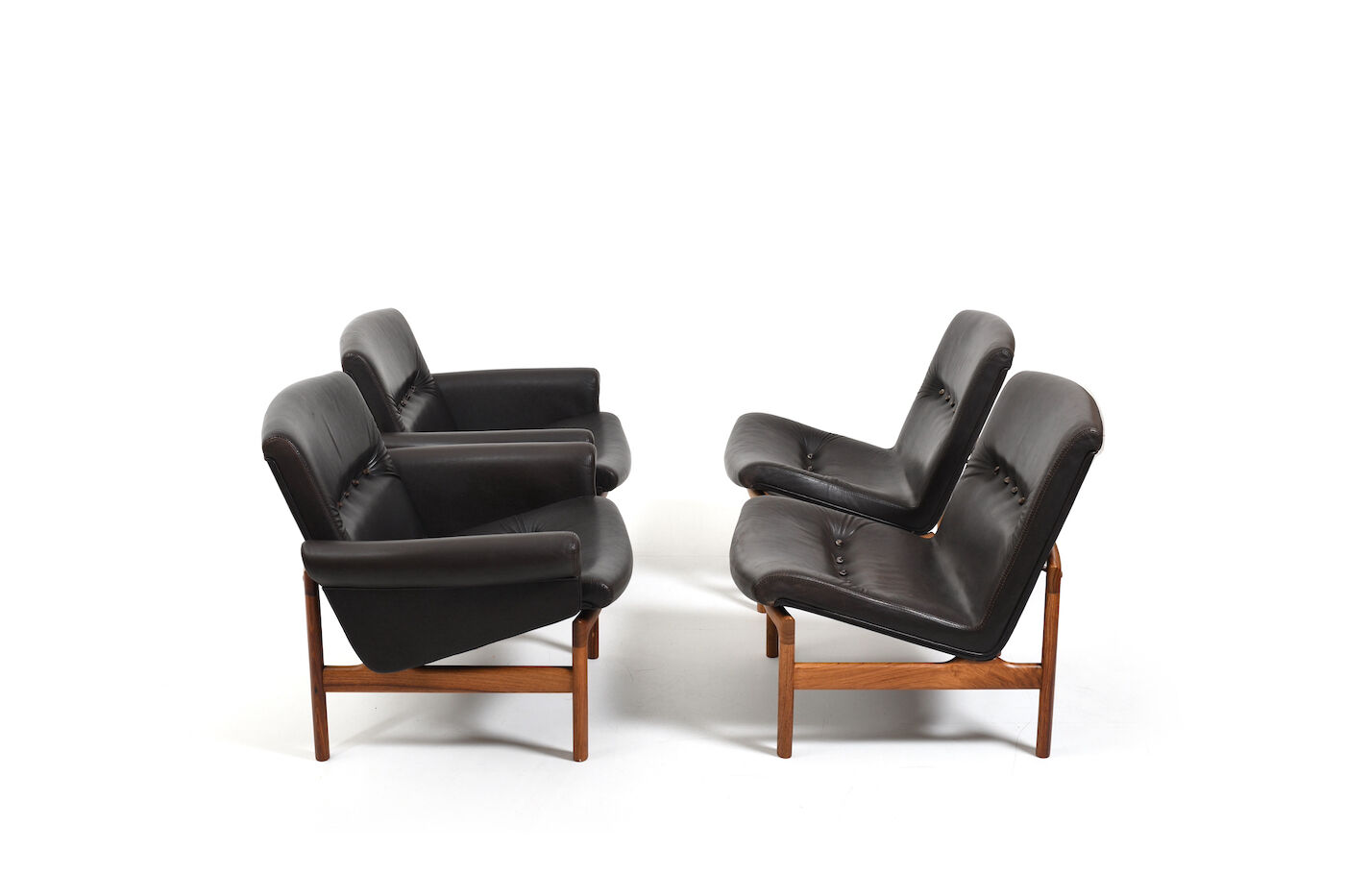 Armchairs Group by Sven Ellekær for Søren Willadsen