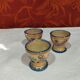 lot of 3 old earthenware shells from Quimper - Henriot