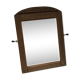 Miroir en bois art déco 30 x 41 cm