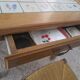 Handcrafted solid oak table
