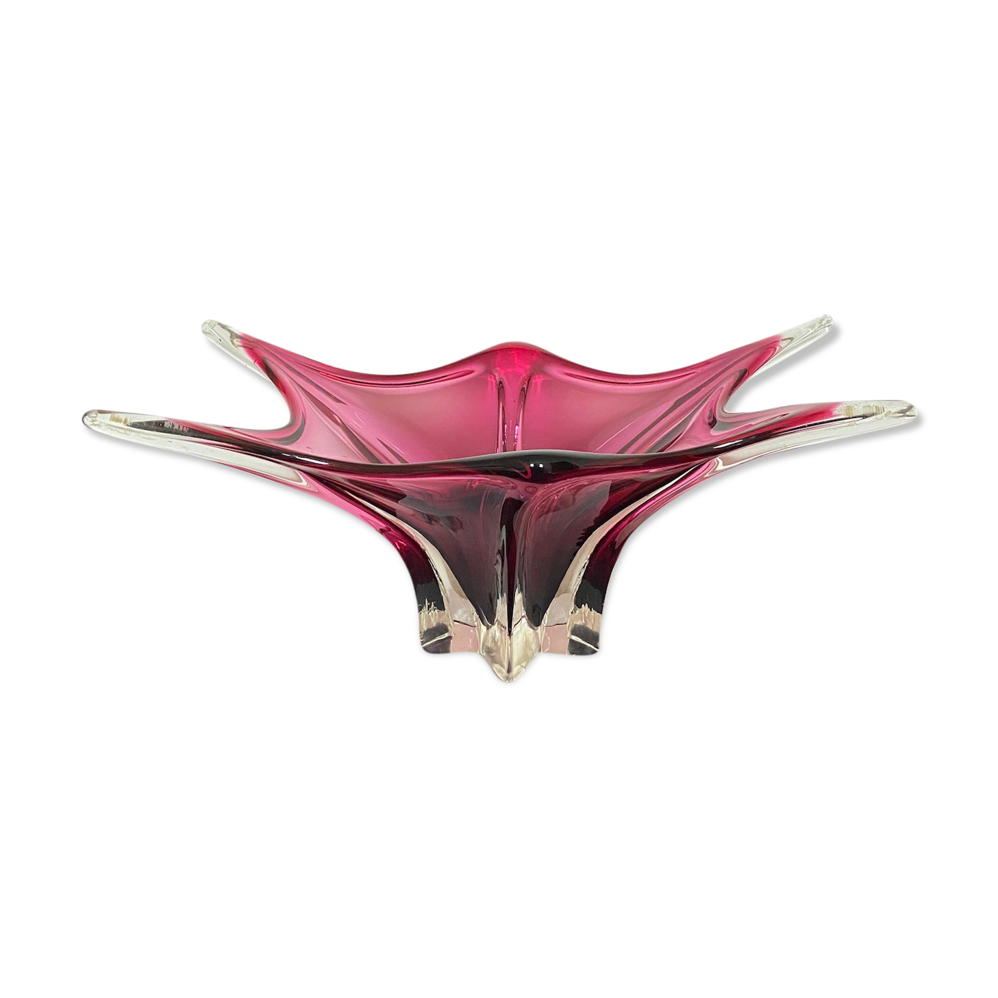 Large Murano centerbowl - Sommerso technique