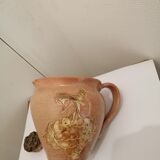 Sandstone pitcher with ice cube compartment