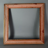Square frame wood gilded stucco gold leaf for painting 34x34 cm SB