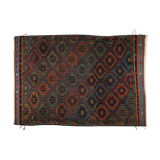 Anatolian handmade kilim rug 285 cm x 196 cm