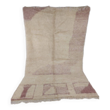 Handmade wool Berber rug 314x193cm