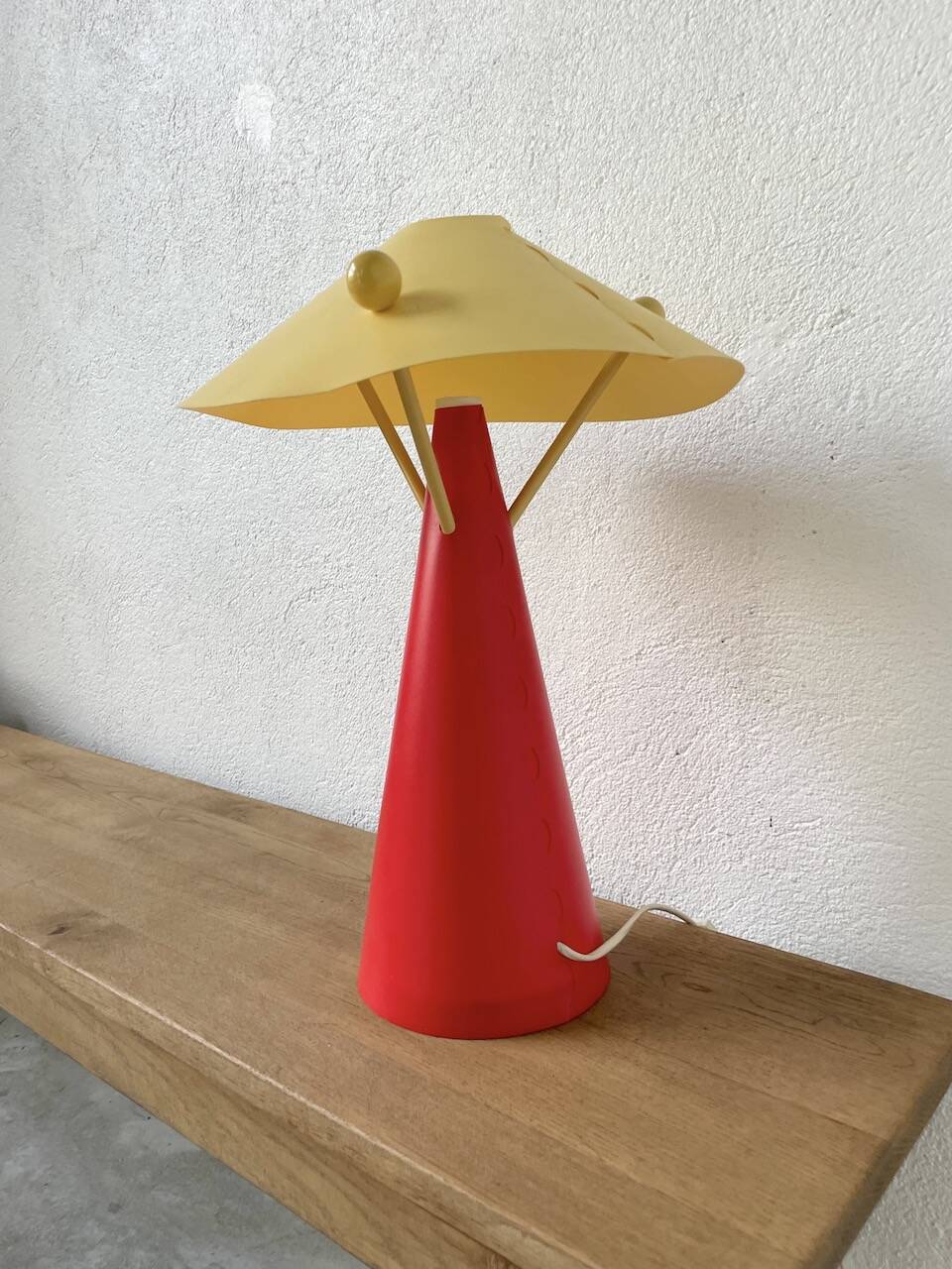 80s plastic children's desk lamp