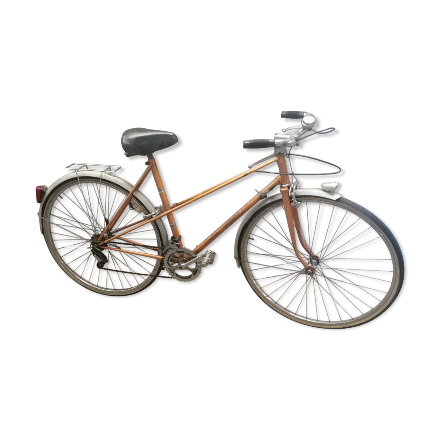 vintage city bike jacques anquetil 2 trays