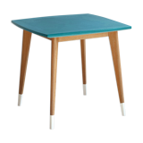 Coffee table oak compass legs revisited