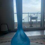 Blown glass tulip vase, 1970s