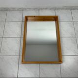 Vintage Scandinavian mirror pinewood