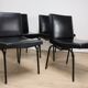 Série de 4 chaises vintage édition zol - 1950