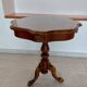Inlaid pedestal table