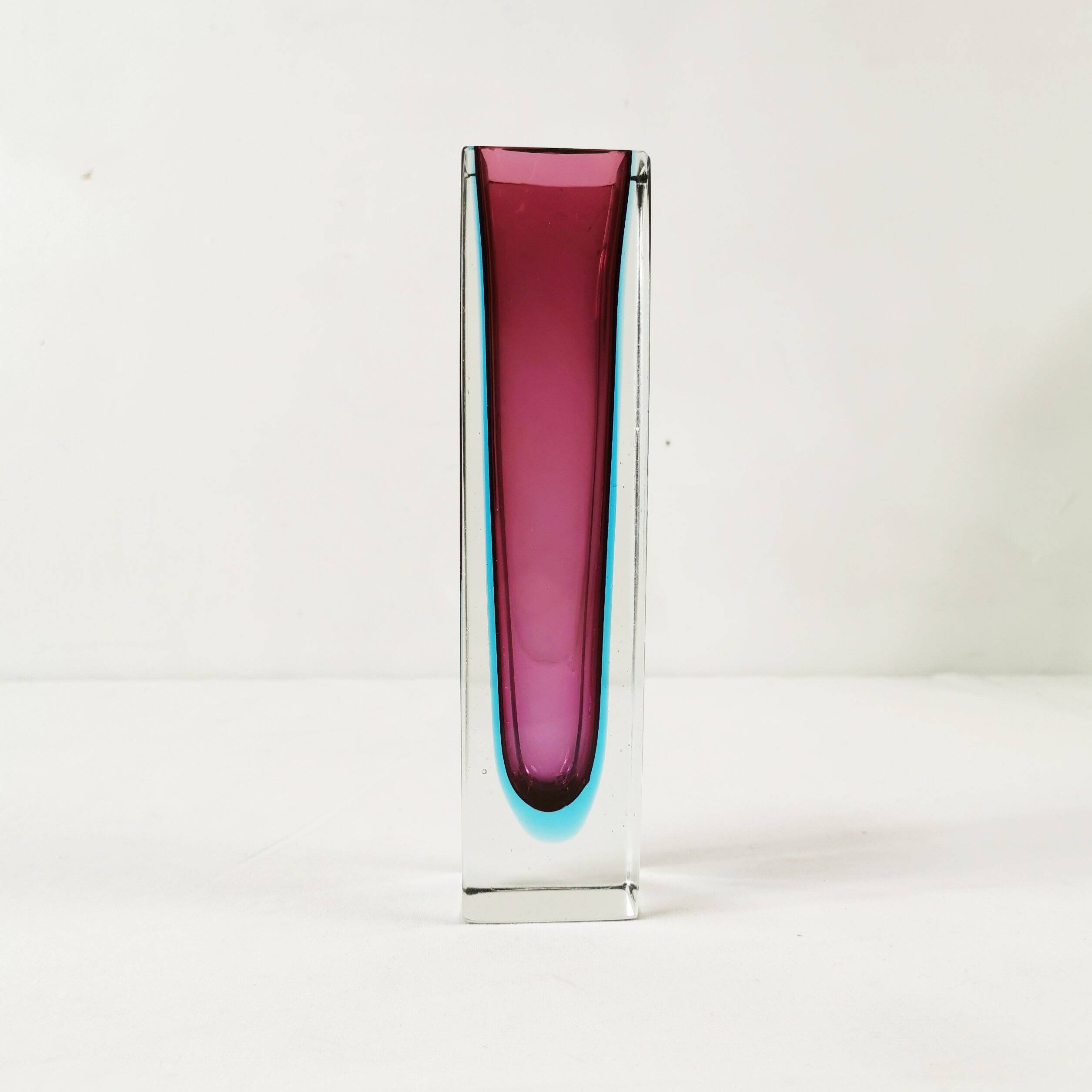 Vase Murano Sommerso – Modernisme italien, années 1960